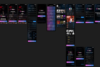 do figma app and website design and UI UX mockup