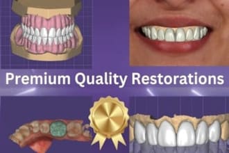 make exocad designs with premium quality