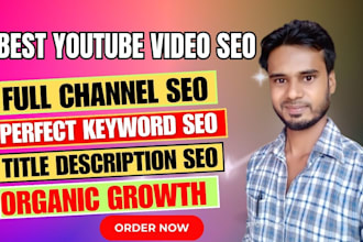 optimize video SEO for rapid channel ranking