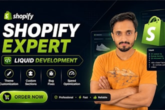 be your shopify liquid developer, custom coding and shopify bug fixing expert