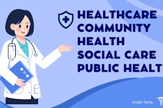 do healthcare, public health, community health, social care, psychology content