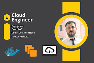 do AWS cloud architect with docker containerization proficiency