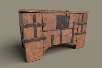 create your 3d game art props and assets