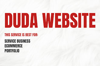 create professional duda website with duda builder for you
