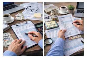 prepare and file tax returns for individuals and businesses