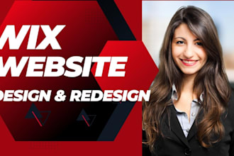do wix website design redesign wix landing page  wix web seo