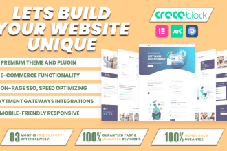 do ecommerce with elemetor pro crocoblock woocommerce website