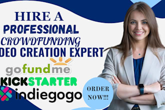 do crowdfunding video promotion for indiegogo, kickstarter fundrasing campaign