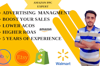 professionally manage amazon PPC campaign optimization targeted ads expert