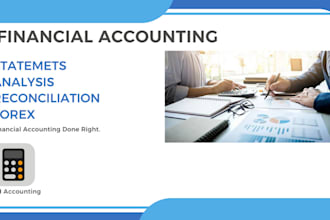do financial projections and financial statements forecasting, data reconciling
