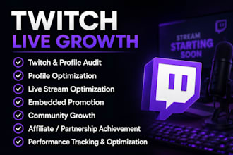 embedded your twitch for organic twitch promotion, real twitch live viewers