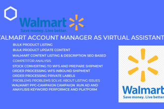 listing product on walmart and optimization content