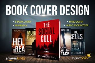 book cover design, book cover design, kindle book cover