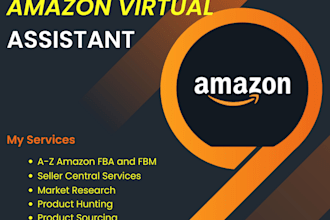 be your amazon ebay itsy fba virtual assistant VA