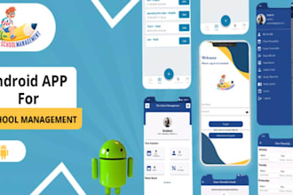 develop school management mobile app for android