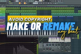 produce or remake any beats and avoid copyright