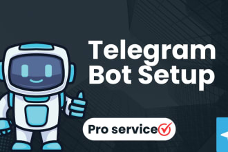 create and setup your telegram group
