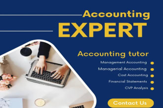 do financial assignment and managerial accounting  project
