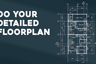 redraw your architectural sketches on autocad