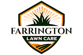 make modern landscape lawn care agriculture garden farm landscaping logo design