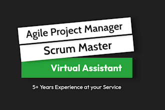 be an expert agile project manager and certified scrum master