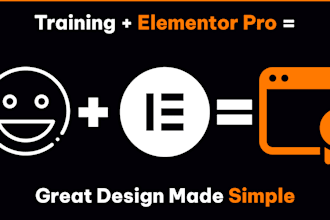 train you in elementor pro to build or maintain a website
