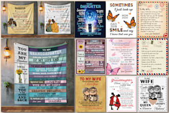 do awesome hooded, quilt, pillow, fleece, and blanket designs