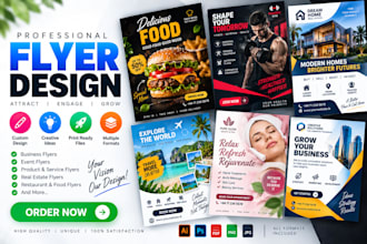 design a professional flyer for your business