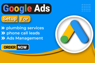 create google ads call only campaign for plumbing services
