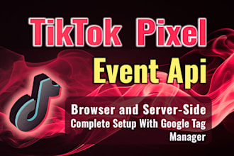 setup tiktok pixel conversion api via google tag manager