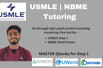 tutor you first aid, uworld for usmle step 1