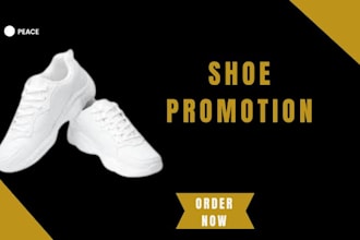 promote you shoe and fashion store
