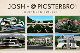 build you a bloxburg house or building from a speedbuild or tour of your choice