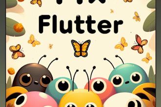 fix bugs in your code in flutter
