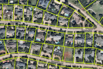 create real estate property boundaries from metes and bound