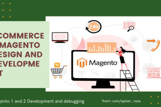 build magento ecommerce website and support