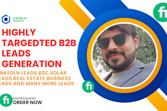 do targeted b2b lead generation and email list building