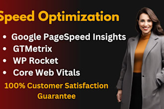 increase wordpress speed up optimization for google pagespeed insights, gtmetrix