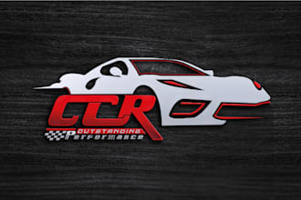 design unique, modern car, automotive, car detailing logo