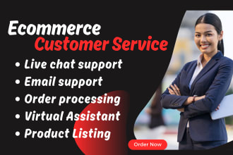 handle your ecommerce customer service, email, chat support