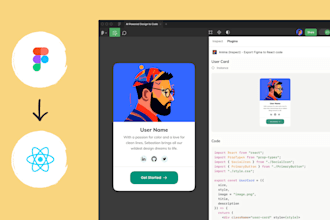 convert figma psd adobe xd to react js