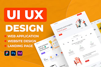 do figma landing page or figma website design for you