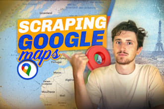 generate b2b leads and extract data from google maps