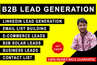 provide niche targeted b2b lead generation for any industry
