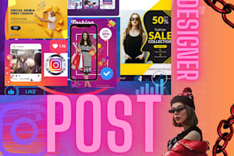 do expert all post designer and facebook post designer exp