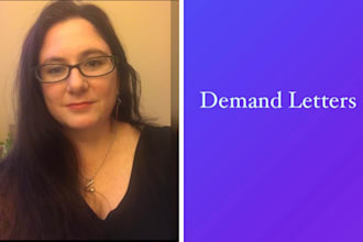 write a demand letter for you to send