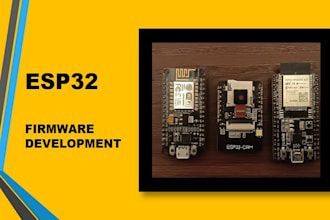 develop and design your custom esp32 iot project