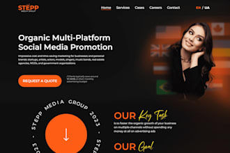 design an author book webflow website