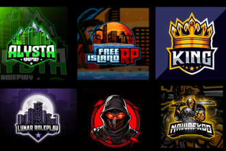 design  outstanding fivem server logo and banner discord animated