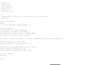 provide socket programming solutions for computer networks in c, cpp, and python